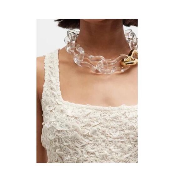 NWT Mara Hoffman Sloan Textured Sleeveless Column Midi-Dress Size XL - Picture 3 of 16